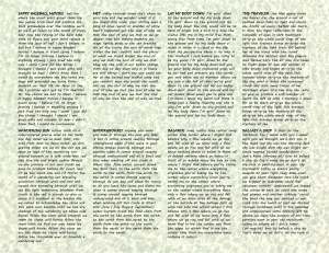 Water from Heaven Song Lyrics page 1